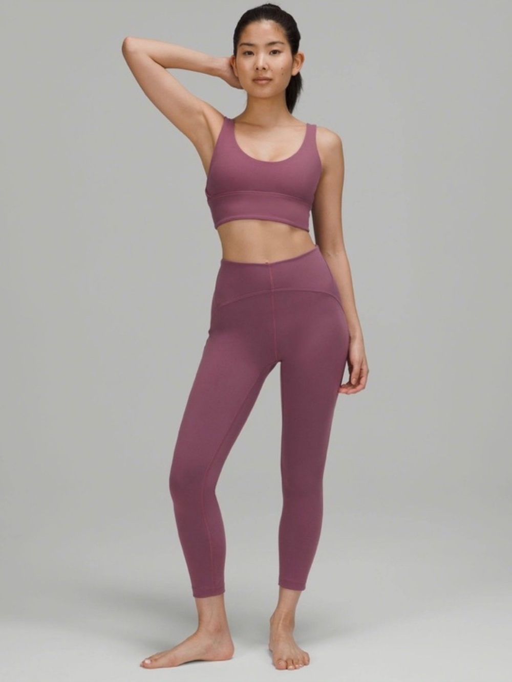 lululemon athletica High-Waist Leggings in Plum